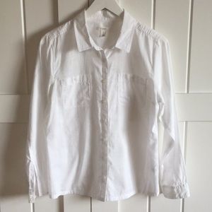 White Button-down Shirt